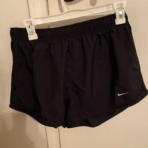 Solid Black Nike Shorts! Mesh sides. XL